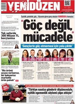KKTC Gazete Manşetleri / 03 Ocak 2022