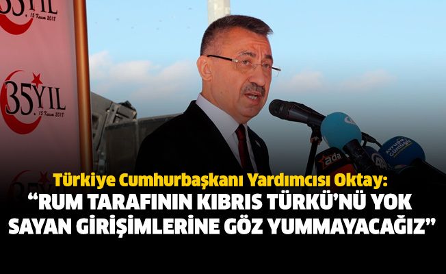 Türkiye Cumhurbaşkanı Yardımcısı Oktay törende konuştu
