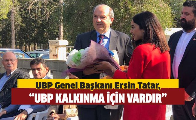 Tatar, UBP Gazimağusa İlçesini ziyaret etti