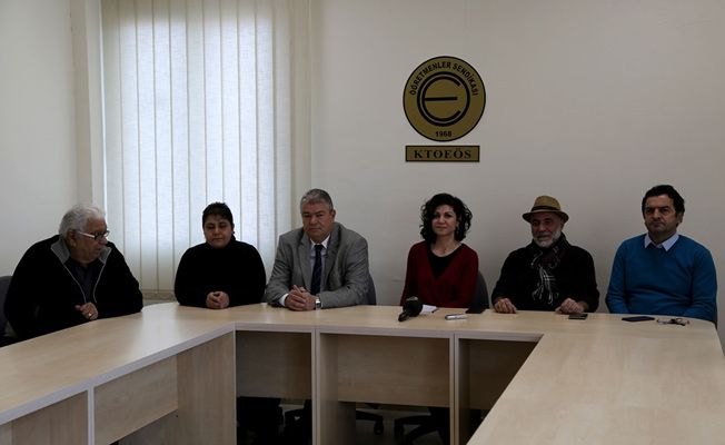 Birleşik Kıbrıs Partisi Heyeti, KTOEÖS’ü ziyaret etti