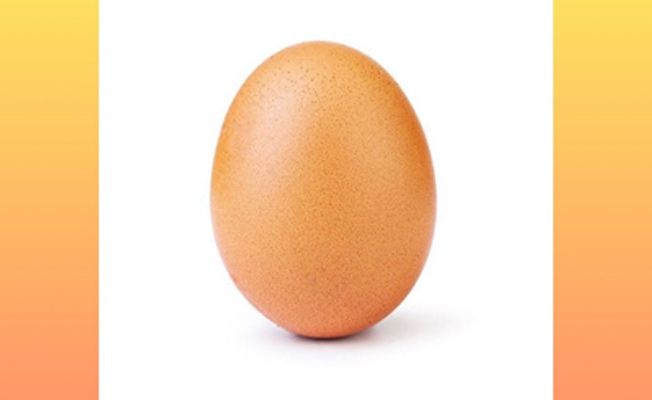 Instagram'ın en çok beğenilen fotoğrafı artık bir yumurtaya ait