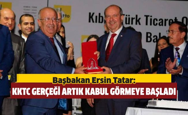 Başbakan Tatar : KKTC gerçeği artık kabul görmeye başladı