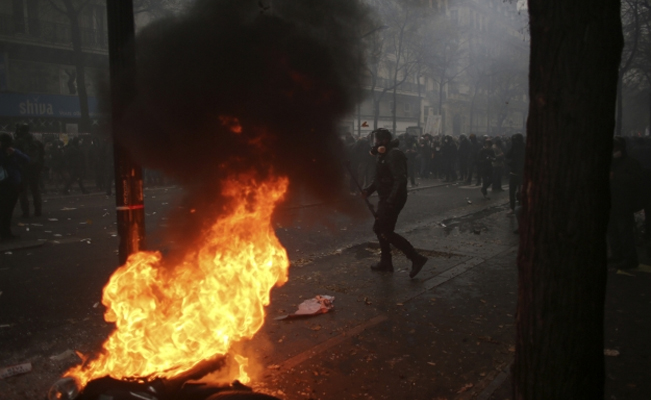 Fransa'da ateş düşmüyor: Protestolara devam kararı