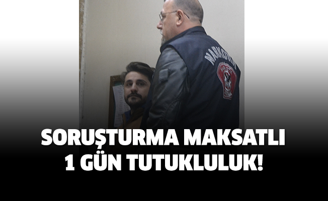 İhbar üzerine tutuklanan zanlı mahkemede