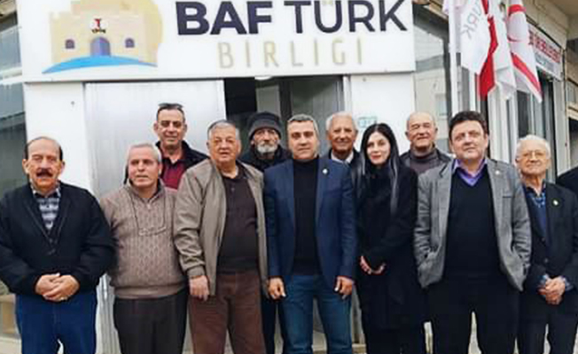 Güzelyurt’ta Baf Türk Birliği lokali açıldı