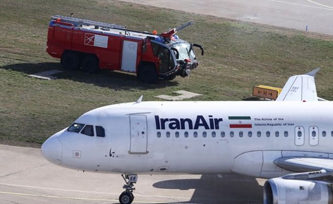 İran'da yolcu uçağı iniş sırasında pistten çıktı