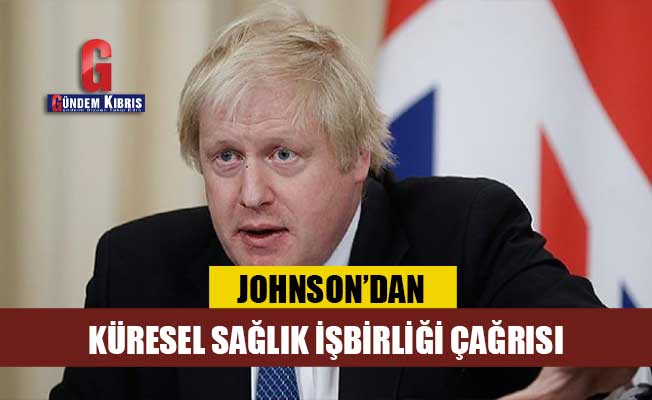 İngiltere Başbakanı Johnson'dan 'küresel sağlık iş birliği' çağrısı