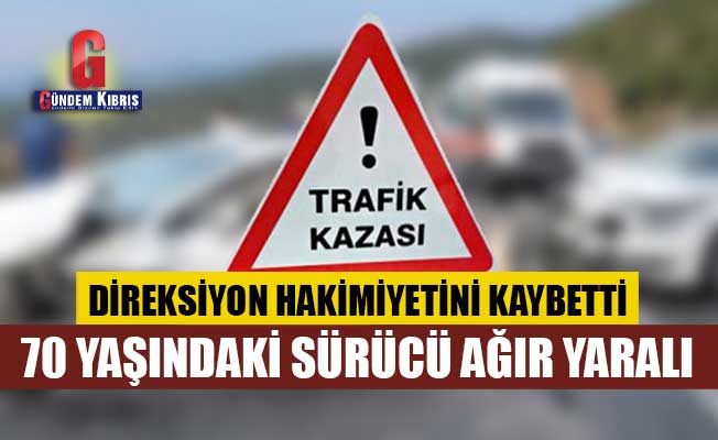 Τροχαίο ατύχημα στο Beyköy: 1 σοβαρά τραυματισμένοι