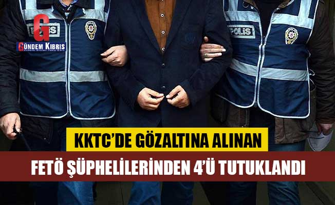 Συνελήφθησαν 4 από τους υπόπτους FETÖ που κρατούνται στην ΤΔΒΚ