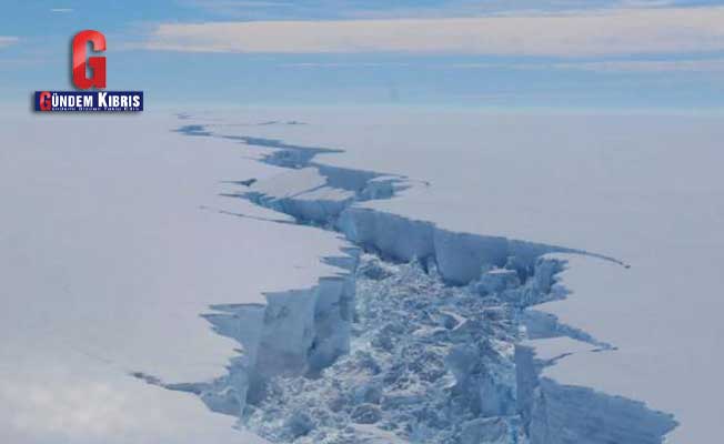 1.270 τετραγωνικά χιλιόμετρα πάγου είναι σπασμένα στην Ανταρκτική