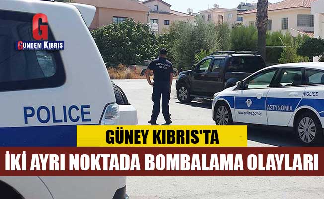 Περιστατικά βομβαρδισμού σε δύο ξεχωριστές τοποθεσίες στη Νότια Κύπρο