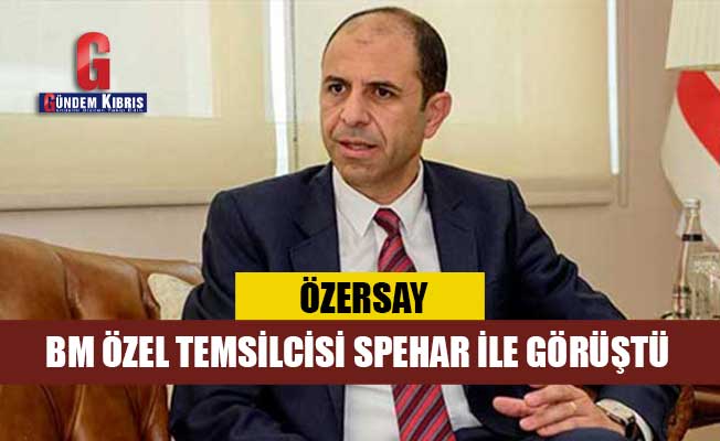 Ο ÖZERSAY συναντήθηκε με τον ΟΗΕ SPEHAR, SPEHAR