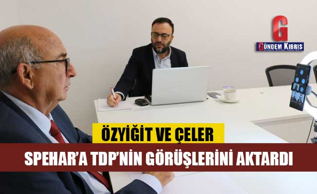 Οι Özyiğit και Çeler μοιράστηκαν τις απόψεις του TDP στον Spehar
