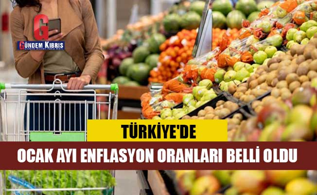 Τα ποσοστά πληθωρισμού ανακοινώθηκαν τον Ιανουάριο στην Τουρκία