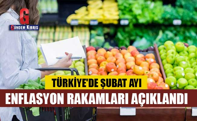 Τα στοιχεία για τον πληθωρισμό του Φεβρουαρίου ανακοινώθηκαν στην Τουρκία
