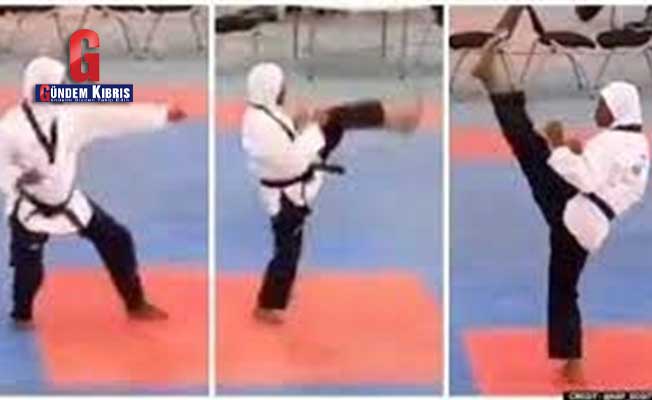 8 μήνες έγκυος Taekwondo νικητής του χρυσού μεταλλίου