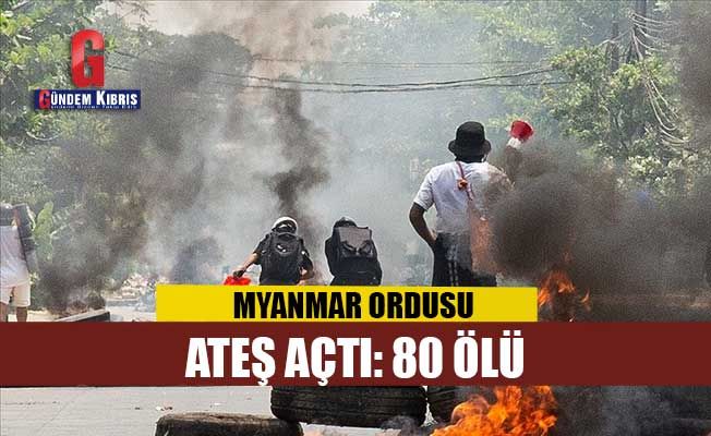 Ο στρατός της Μιανμάρ πυροβολεί διαδηλωτές στο Μπαγκό: 80 νεκροί