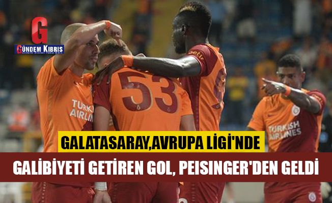 Galatasaray, Randers'ı 2-1 mağlup etti