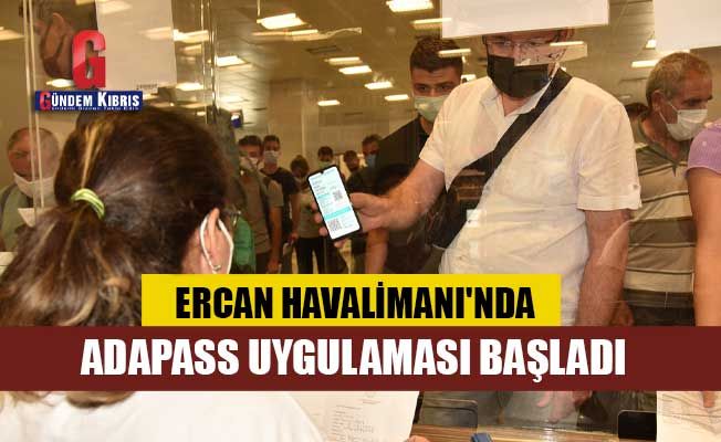 Ercan Havalimanı'nda Adapass Uygulaması Başladı
