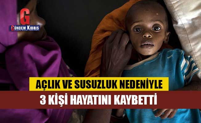 Somali'de kuraklık nedeniyle 3 kişi öldü