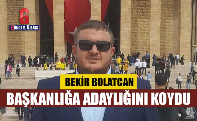 Bekir Bolatcan, Yeni Erenköy Belediyesi 'Bağımsız' Başkan adayı olduğunu açıkladı