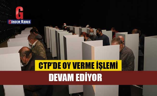 CTP’de bin civarında üye oy kullandı