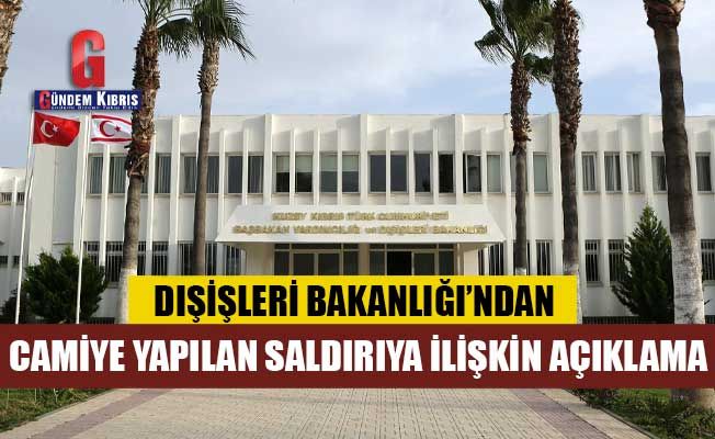 Dışişleri Bakanlığı’ndan Larnaka’daki Camiye Yapılan Saldırıya İlişkin Açıklama