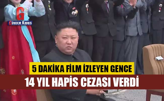 Kuzey Koreli genç 5 dakika Güney Kore filmi izledi!