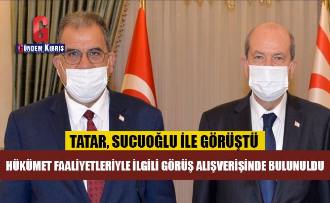 Tatar ile Başbakan Sucuoğlu görüştü
