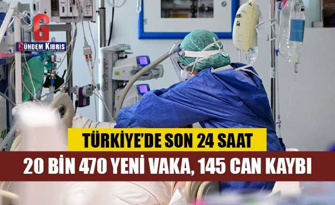 Türkiye'de koronavirüs nedeniyle 145 kişi hayatını kaybetti