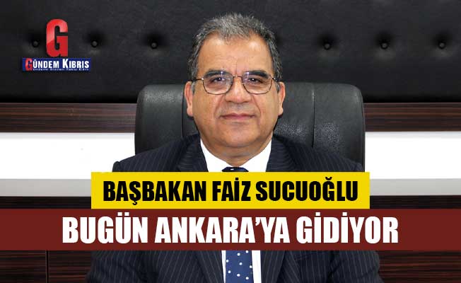 Başbakan Faiz Sucuoğlu, resmi temaslarda bulunmak üzere bugün Ankara’ya gidiyor