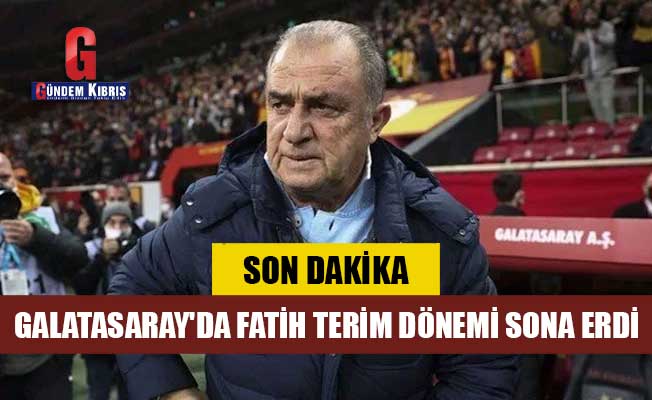 Galatasaray'da 4. Fatih Terim dönemi sona erdi