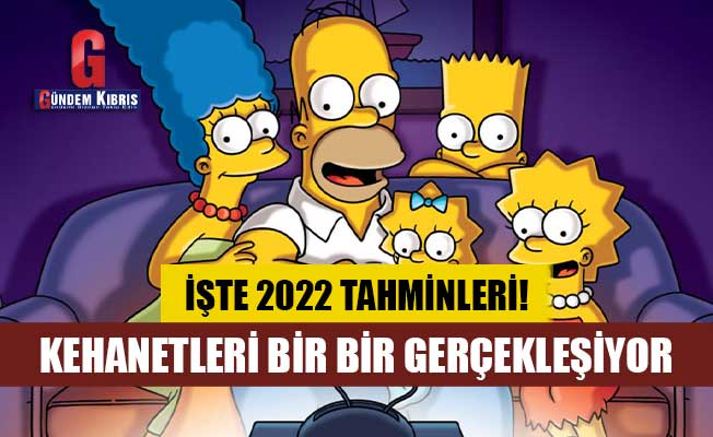 İşte Simpsonlar’ın 2022 yılında gerçekleşmesi öngörülen tahminleri