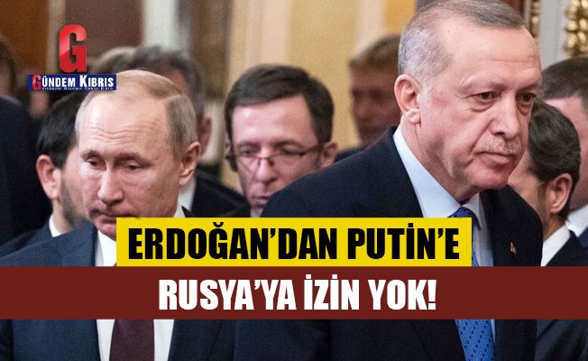 Erdoğan'dan Putin'e mesaj
