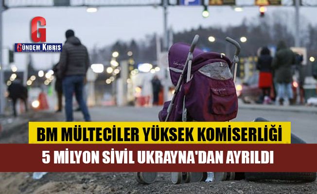 BM: 5 milyon sivil Ukrayna'dan ayrıldı