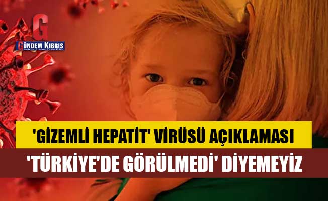 Prof. Dr. Mehmet Ceyhan 'Gizemli hepatit' virüsü açıklaması