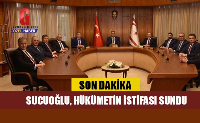 Sucuoğlu, Ataoğlu  ve Arıklı hükümetin istifası sundu