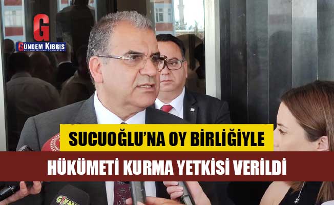 UBP Parti Meclisi Sucuoğlu’na ‘yetki’ verdi