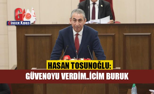 DP Vekili Tosunoğlu: “Güvenoyu verdim, içim buruk”