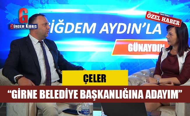 Zeki Çeler: Girne belediye başkanlığına adayım