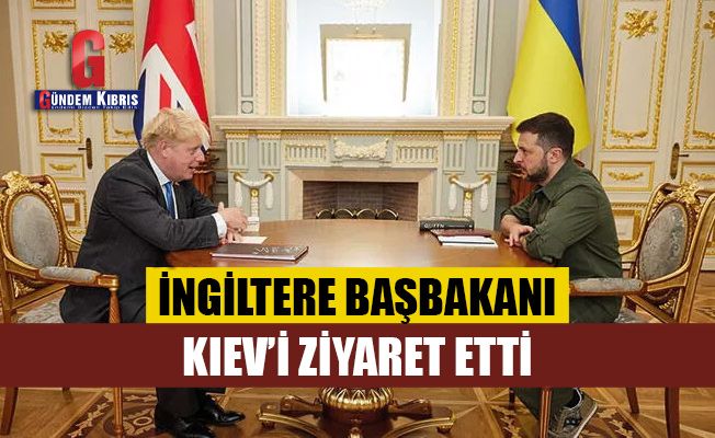 İngiltere Başbakanı Kiev'i ziyaret etti