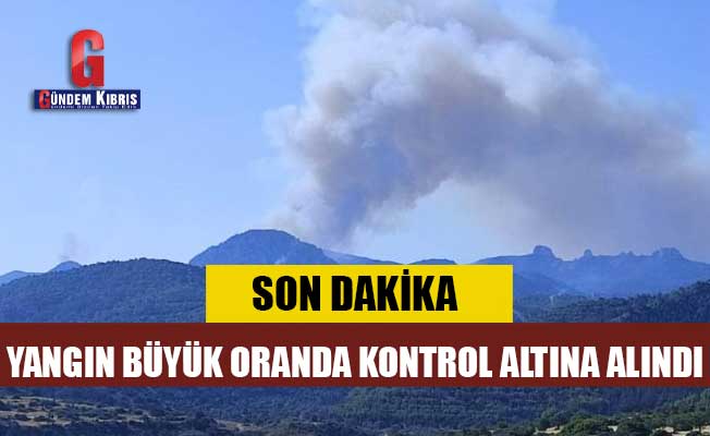 Cahitoğlu: "Yangın büyük oranda kontrol altına alındı"