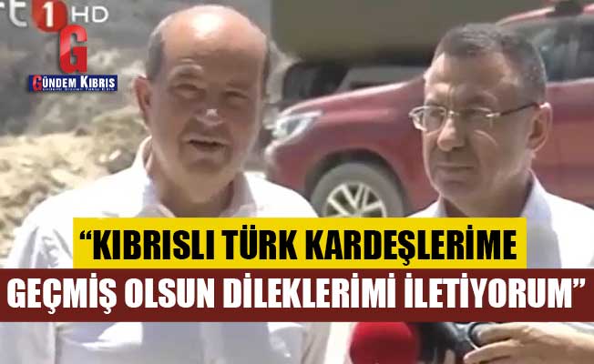 Oktay: "Kıbrıslı Türk kardeşlerime geçmiş olsun dileklerimi iletiyorum"