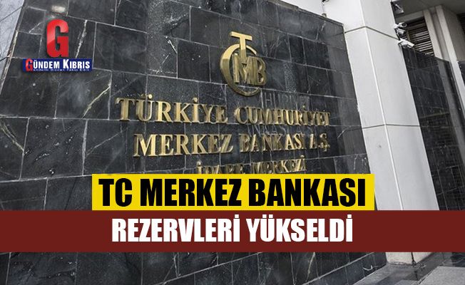 TC Merkez Bankası rezervleri yükseldi