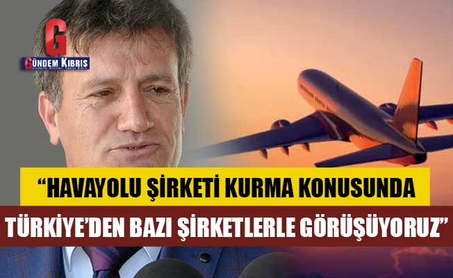 Arıklı: Havayolu şirketi kurma konusunda Türkiye’den bazı şirketlerle görüşüyoruz