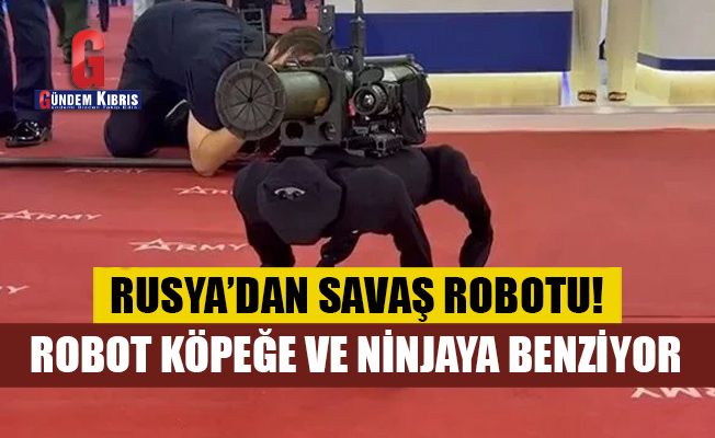 Rusya'dan savaş robotu