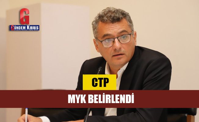 CTP MYK belirlendi