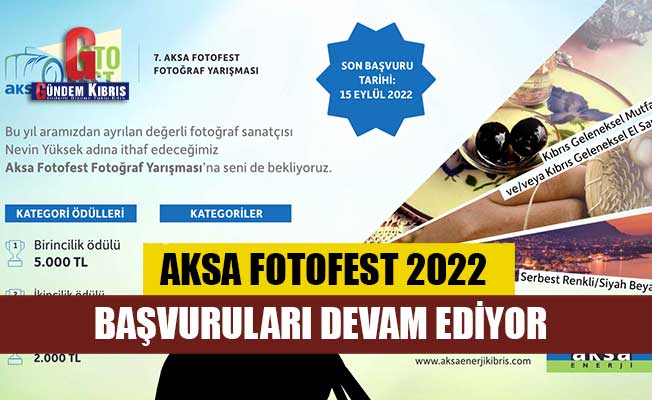 Aksa Fotofest 2022 başvuruları devam ediyor