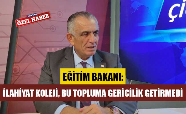 Çavuşoğlu: "İlahiyat Koleji, bu topluma gericilik getirmedi"