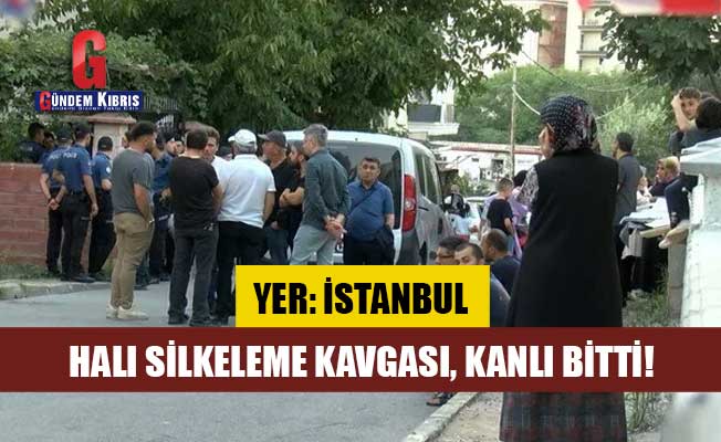 İstanbul'da halı silkeleme cinayeti!